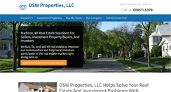 Desktop Screenshot of dswproperties.com